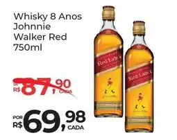 Super Luna Whisky 8 Anos Johnnie Walker Red oferta