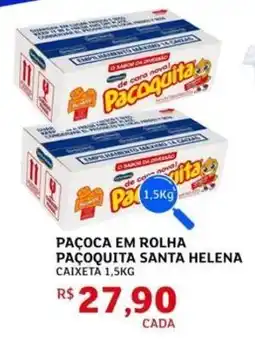 Assaí Atacadista Paçoca em rolha paçoquita santa helena oferta
