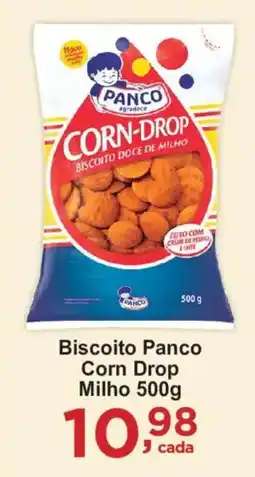 Rossi Supermercado Biscoito Panco Corn Drop Milho oferta