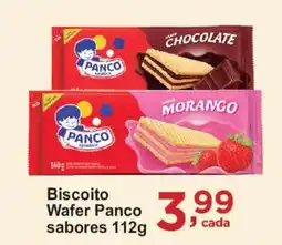 Rossi Supermercado Biscoito Wafer Panco sabores oferta