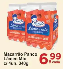 Rossi Supermercado Macarrão Panco Lámen Mix c/ 4un. oferta