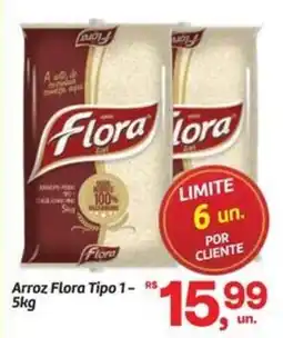 Fort Atacadista Arroz Flora Tipo 1 oferta