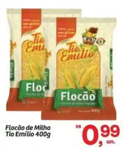 Fort Atacadista Flocão de Milho Tio Emílio oferta