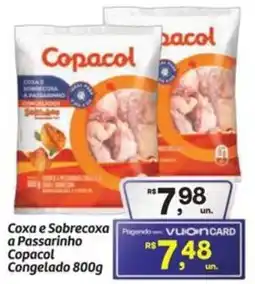 Fort Atacadista Coxa e Sobrecoxa a Passarinho Copacol Congelado oferta