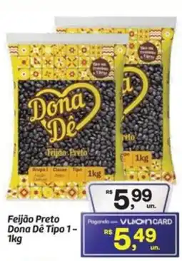 Fort Atacadista Feijão Preto Dona Dê Tipo 1 oferta