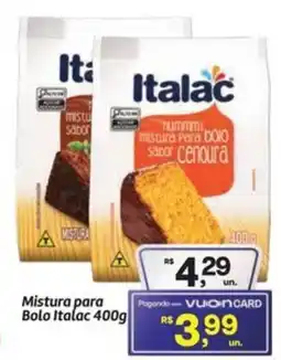 Fort Atacadista Mistura para Bolo Italac oferta