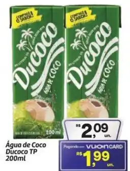 Fort Atacadista Água de Coco Ducoco TP oferta