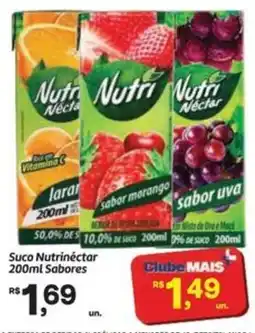Fort Atacadista Suco Nutrinéctar Sabores oferta