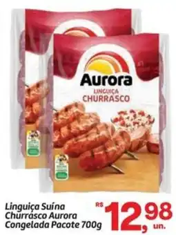 Fort Atacadista Linguiça Suína Churrasco Aurora Congelada Pacote oferta