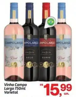 Fort Atacadista Vinho Campo Largo Varietal oferta