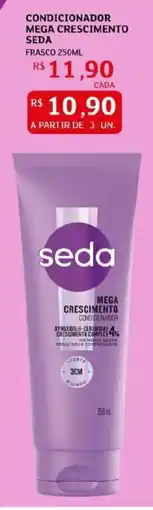 Assaí Atacadista Condicionador mega crescimento seda oferta