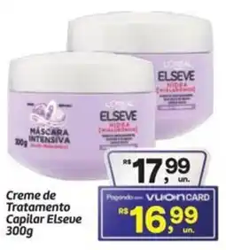 Fort Atacadista Creme de Tratamento Capilar Elseve oferta