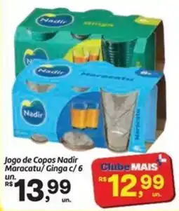 Fort Atacadista Jogo de Copos Nadir Maracatu/ Ginga c/6 oferta