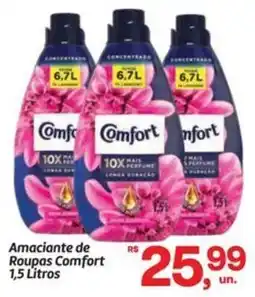 Fort Atacadista Amaciante de Roupas Comfort oferta