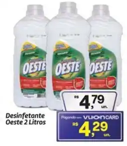 Fort Atacadista Desinfetante Oeste oferta