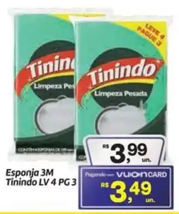 Fort Atacadista Esponja 3M Tinindo oferta