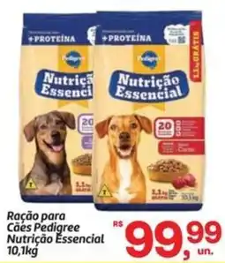 Fort Atacadista Ração para Cães Pedigree Nutrição Essencial oferta