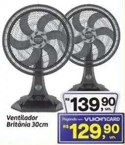 Fort Atacadista Ventilador Britânia 30cm oferta