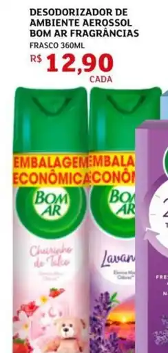 Assaí Atacadista Desodorizador de ambiente aerossol bom ar fragrâncias oferta
