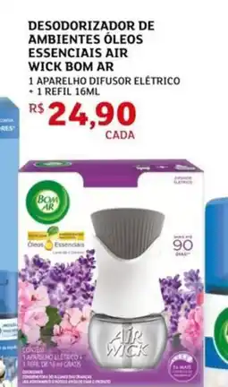 Assaí Atacadista Desodorizador de ambientes óleos essenciais air wick bom ar oferta
