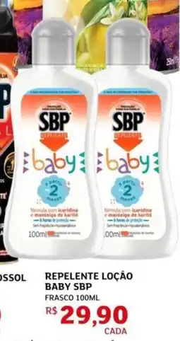 Assaí Atacadista Repelente loção baby sbp frasco oferta