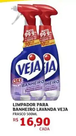 Assaí Atacadista Limpador para banheiro lavanda veja frasco oferta
