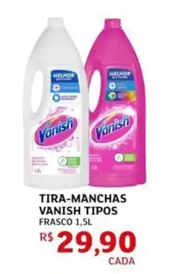 Assaí Atacadista Tira-manchas vanish tipos frasco oferta