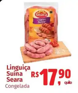 Supermercados Mateus Linguiça Suína Seara Congelada oferta
