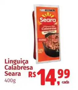 Supermercados Mateus Linguiça Calabresa Seara oferta