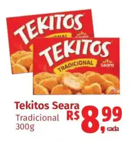 Supermercados Mateus Tekitos Seara Tradicional oferta