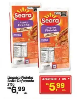 Fort Atacadista Linguiça Fininha Seara Defumada oferta