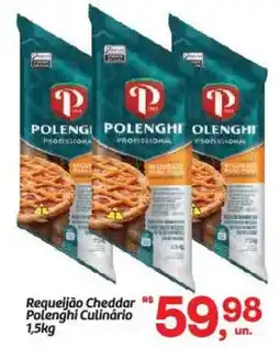 Fort Atacadista Requeijão Cheddar Polenghi Culinário oferta