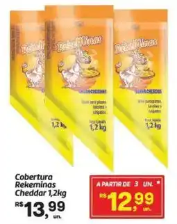 Fort Atacadista Cobertura Rekeminas Cheddar oferta