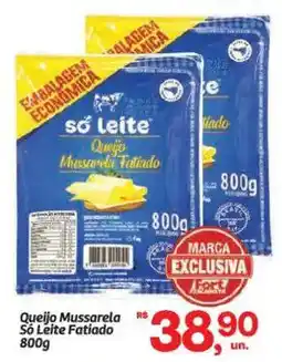 Fort Atacadista Queijo Mussarela Só Leite Fatiado oferta