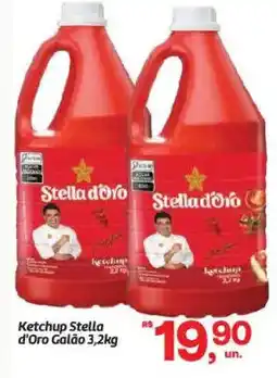 Fort Atacadista Ketchup Stella d'Oro Galão oferta