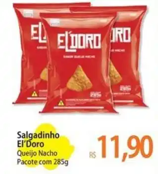 Salgadinho El'Doro Queijo Nacho Pacote