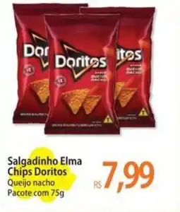 Atacadão Salgadinho Elma Chips Doritos Queijo nacho Pacote oferta