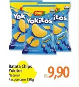 Atacadão Batata Chips Yokitos oferta