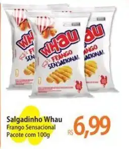 Atacadão Salgadinho Whau Frango Sensacional oferta
