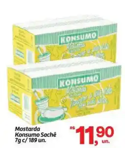 Fort Atacadista Mostarda Konsumo Sachê oferta
