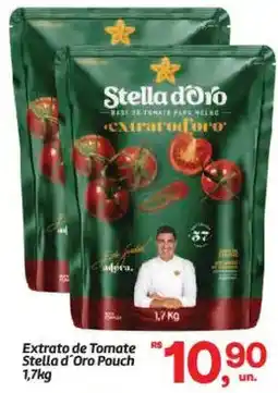 Fort Atacadista Extrato de Tomate RS Stella d'Oro Pouch oferta