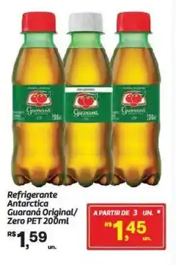 Fort Atacadista Refrigerante Antarctica Guaraná Original/ Zero PET oferta
