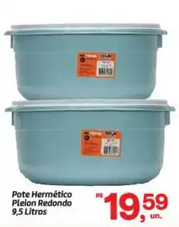 Fort Atacadista Pote Hermético Pleion Redondo oferta
