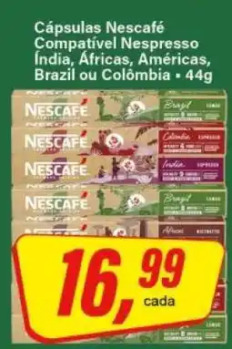 Rede Supermarket Cápsulas Nescafé Compatível Nespresso oferta