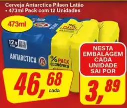 Rede Supermarket Cerveja Antarctica Pilsen Latão oferta