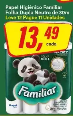 Rede Supermarket Papel Higiênico Familiar oferta