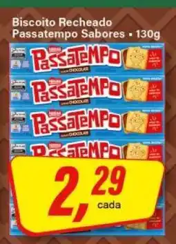 Rede Supermarket Biscoito Recheado Passatempo Sabores oferta