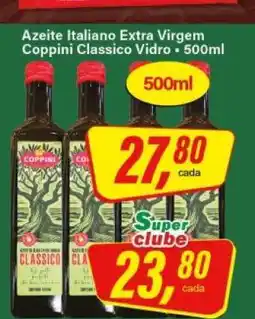 Rede Supermarket Azeite Italiano Extra Virgem Coppini Classico Vidro oferta