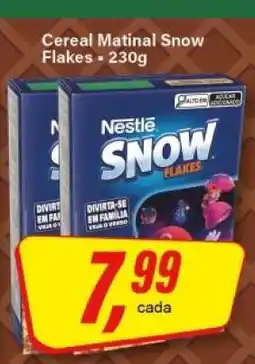 Rede Supermarket Cereal Matinal Snow Flakes oferta