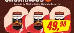 Rede Supermarket Coração da Alcatra Bovino Maturatta Peça oferta